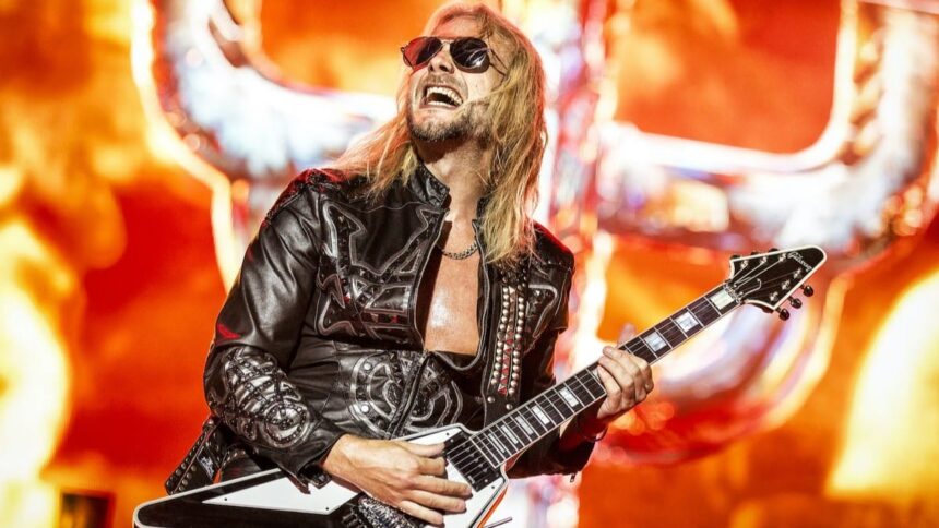 Richie Faulkner / Judas Priest. Crédito: Terje Dokken / Universal Images Group / Getty Images.