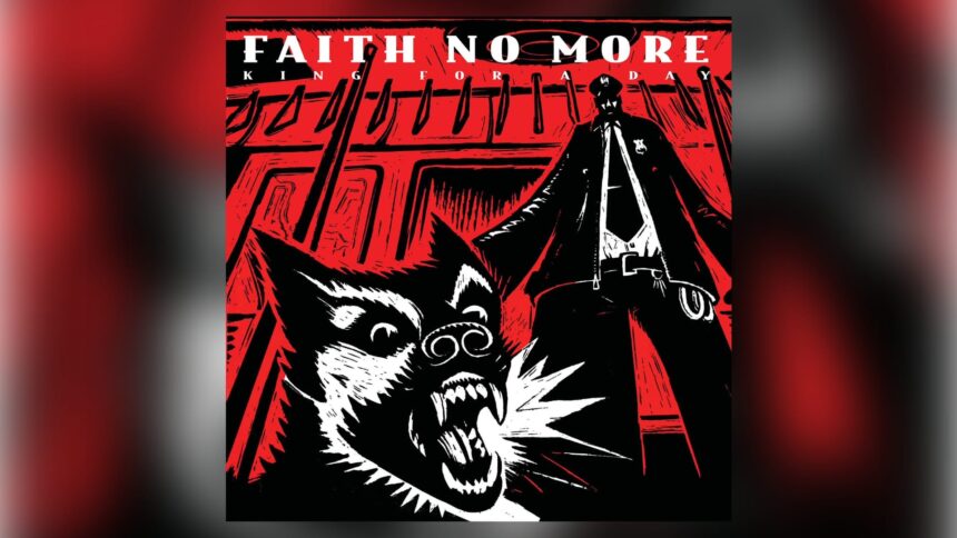 Capa King Of The Day do Faith no More, Fool For a Lifetime.