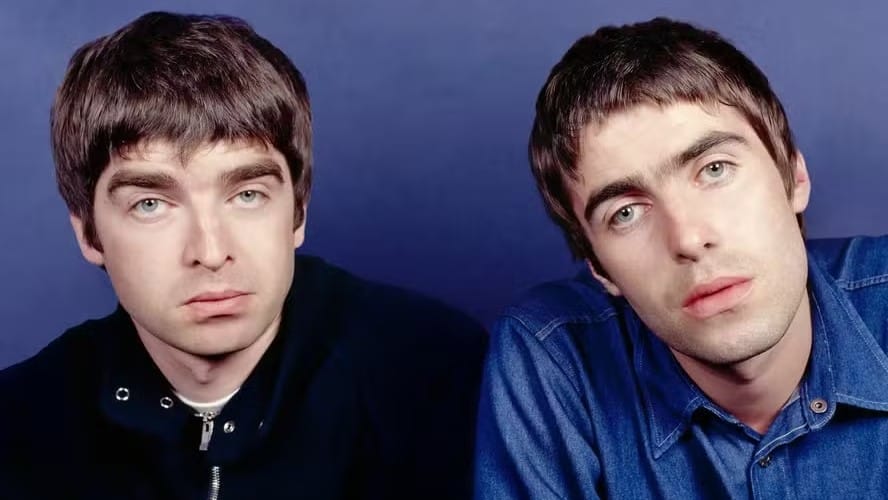Irmãos Gallagher. Crédito: Divulgação.