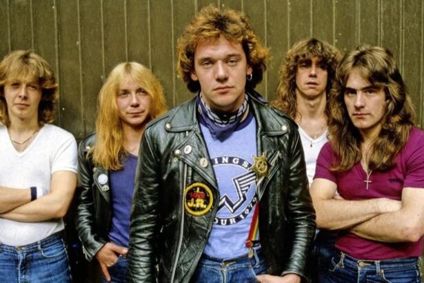 Iron Maiden em 1980. Crédito: Reprodução.