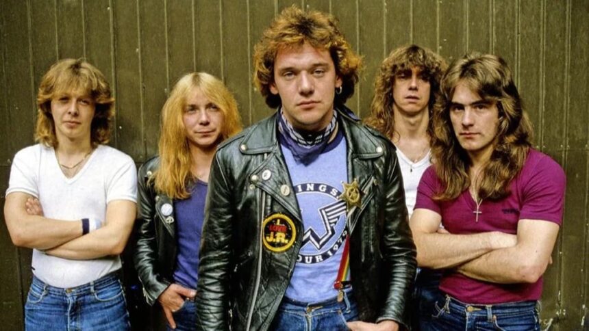 Iron Maiden em 1980. Crédito: Reprodução.