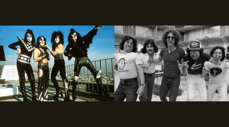 Kiss - Crédito: Michael Ochs Archives/Getty Images / Blue Oyster Cult - Crédito: Reprodução.