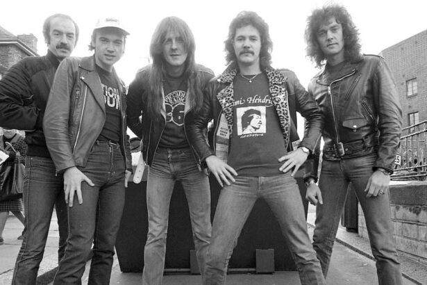 Saxon em 1980. Crédito: Reprodução.