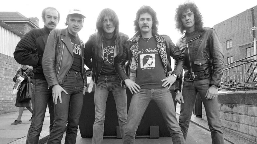 Saxon em 1980. Crédito: Reprodução.