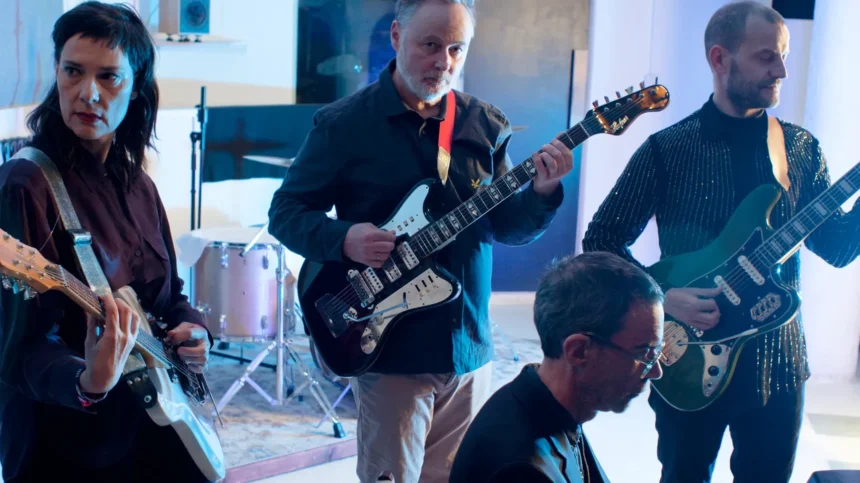 Foto: Stereolab. Crédito: Joe Dilworth.