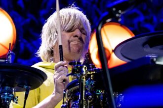 Zak Starkey. Crédito Abba Kurth/AFP/Betty Images.
