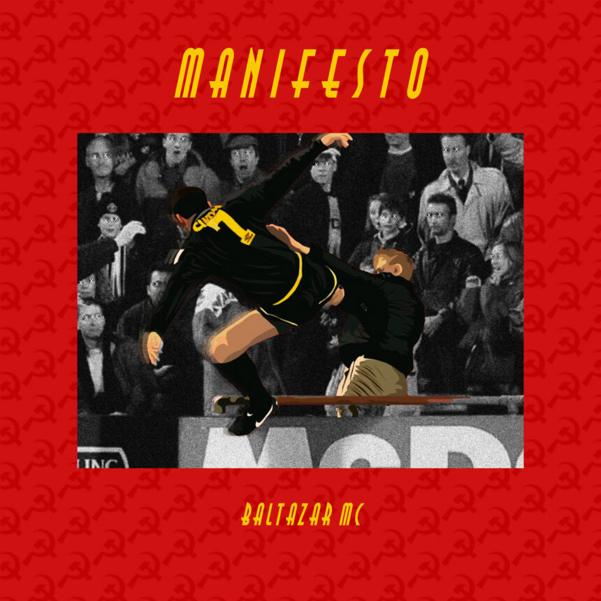 Capa single "Manifesto" do Baltazar MC.