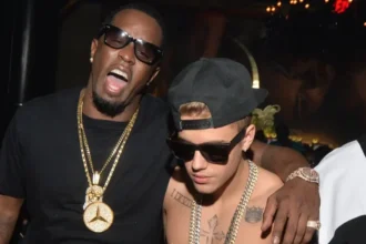 Foto: Diddy e Bieber. Crédito: Prince Williams/FilmMagi.