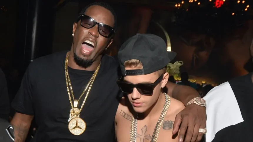 Foto: Diddy e Bieber. Crédito: Prince Williams/FilmMagi.