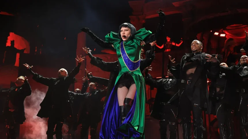 Foto: Lady Gaga. Crédito: Kevin Mazur/Wireimage For Live Nation.