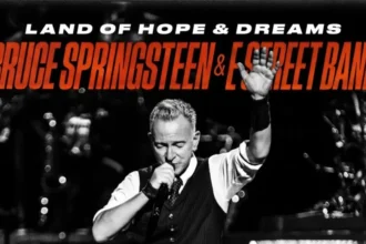 Capa Land of Hope and Dream EP do Bruce Springsteen.