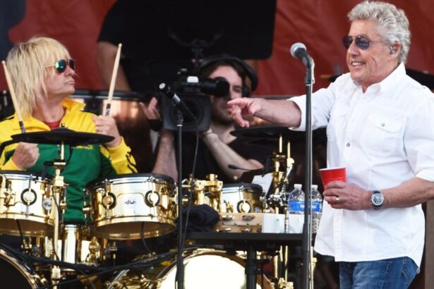 Zak Starkey / Roger Daltrey. Crédito: Tim Mosenfelder/WireImage.