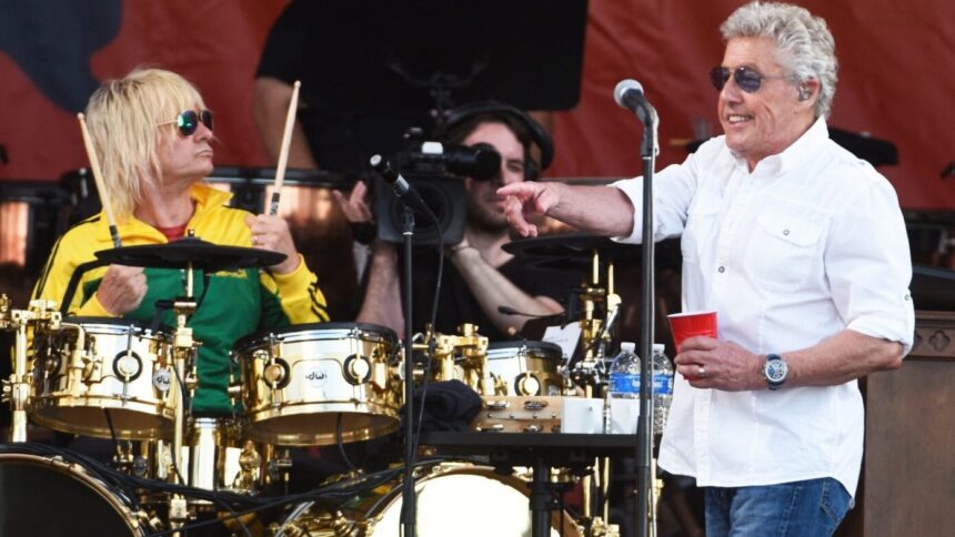 Zak Starkey / Roger Daltrey. Crédito: Tim Mosenfelder/WireImage.