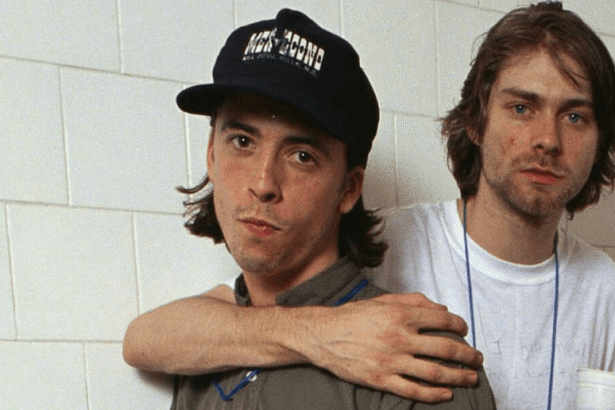 Kurt Cobain/Dave Grohl - Nirvana. Crédito: Reprodução.