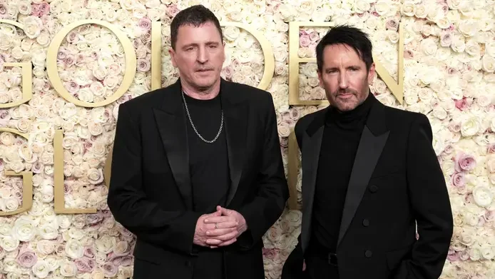 Nine Inch Nails / Atticus Ross e Trent Reznor. Crédito: Getty Images.