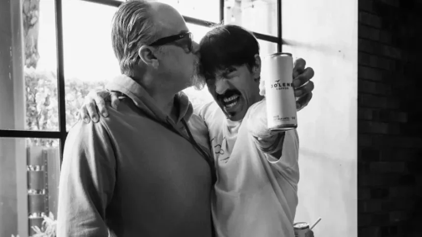 Foto: Shane Powers e Anthony Kiedis. Crédito: Cibell Levi.