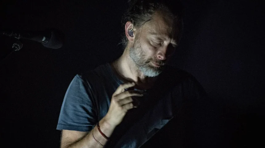 Foto: Thom Yorke. Crédito: Toby Tenenbaum.