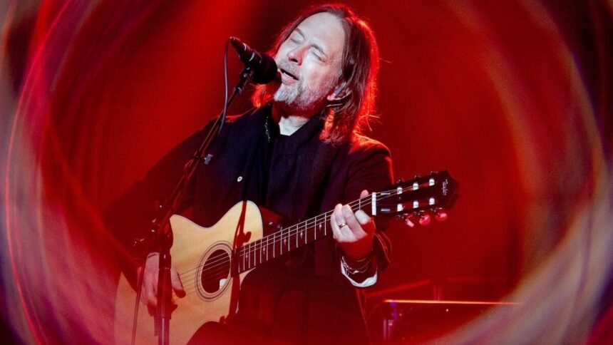 Thom Yorke. Foto: BBC Radio 6 Music.