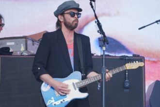 Supergrass / Glastonbury. Foto: Ben Birchall / PA Images / Getty Images.