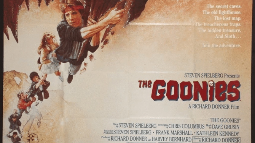 Goonies. Foto: Reprodução Cartaz Filme.