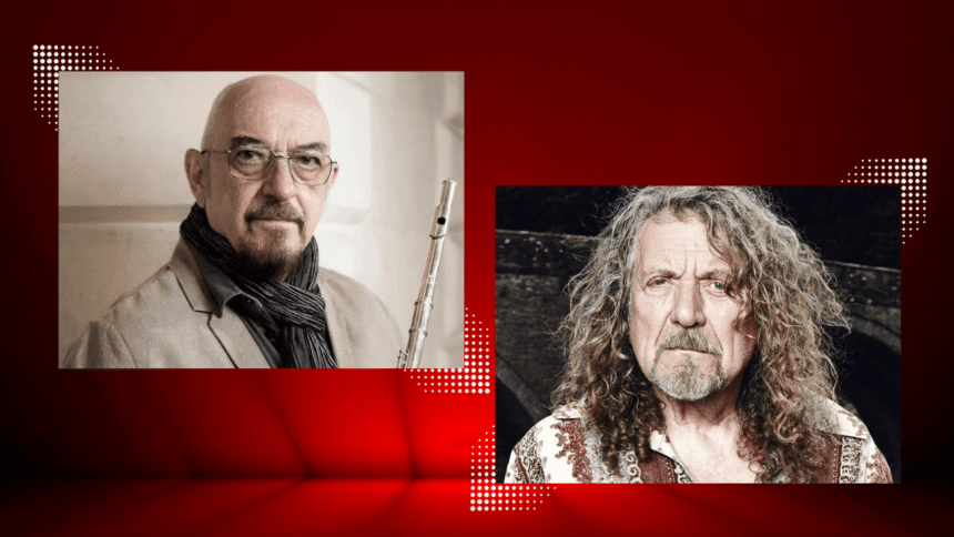 Ian Anderson. Foto: Reprodução. Robert Plant.Foto: Divulgação/Ed Miles.
