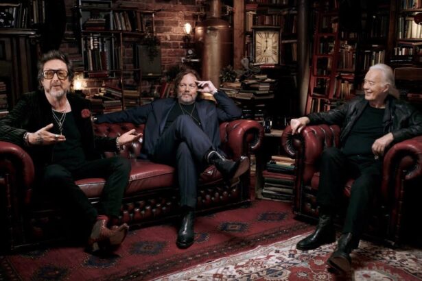 Jimmy Page & The Black Crowes. Foto: Reprodução Youtube.