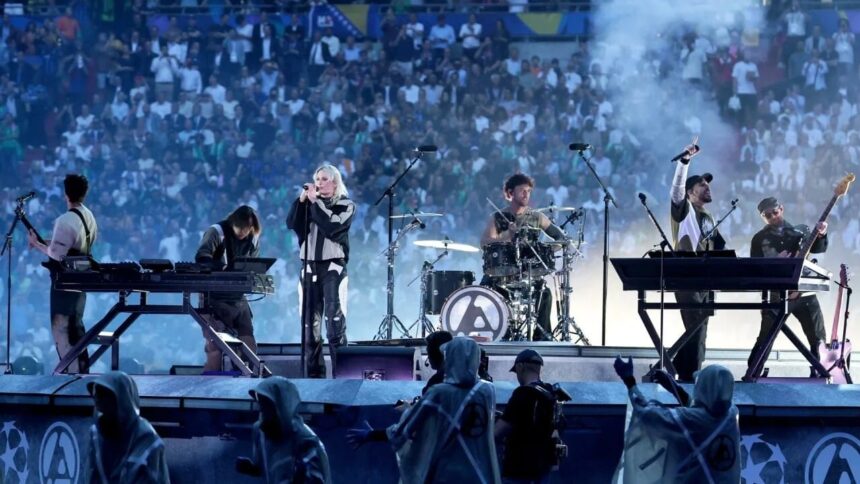 Linkin Park Uefa Champions League. Foto: Reprodução.