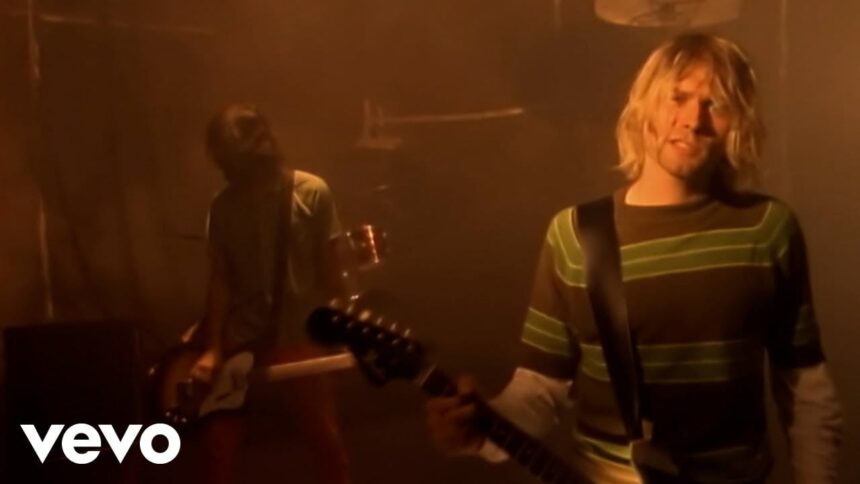 Nirvana / Smells Like Teens Spirit. Foto: Reprodução Youtube.
