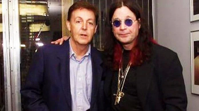 Ozzy Osbourne / Paul McCartney. Foto: Society of Rock.