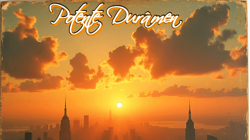 Capa Som-Realismo em Baixa Fidelidade do Potente Durâmen