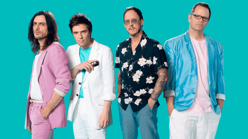 Weezer. Foto: Divulgação.