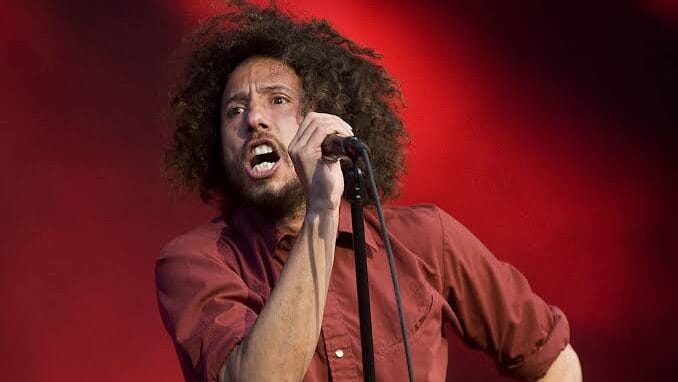 Zack de la Rocha / Rage Against the Machine. Crédito: Kevin Nixon / Classic Rock Magazine / Shutterstock.