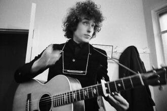 Bob Dylan em 1966. Foto: Barry Feinstein.