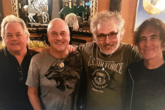 Iron Maiden/Paul Mario Day. Foto: Reprodução Instagram.