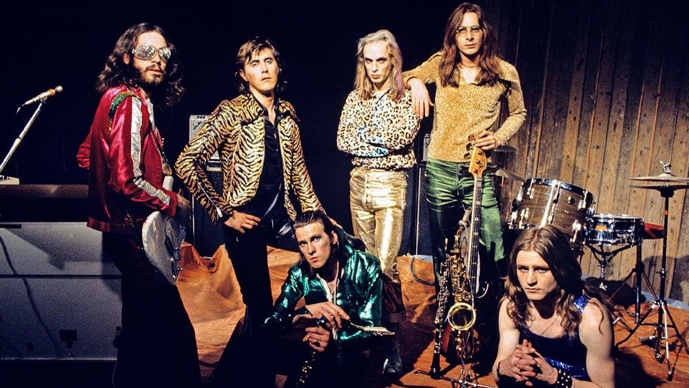 Roxy Music. Foto: Brian Cooke/Redferns/Getty Images.