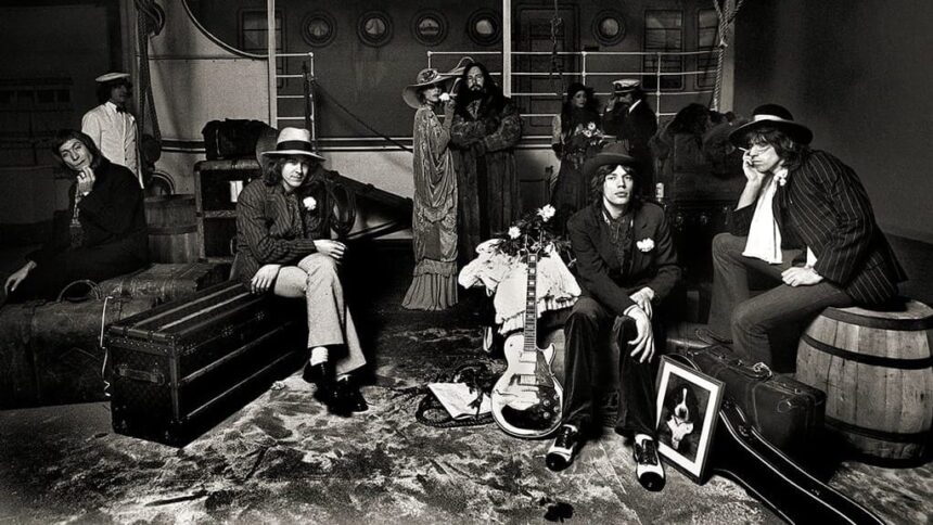 The Rolling Stones Sessão de Fotos Exile on Main Street. Foto: Norman Seeff.