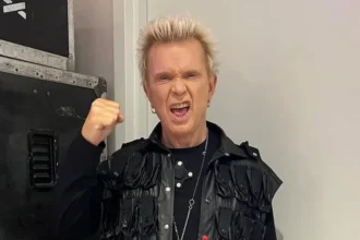 Billy Idol. Foto: Reprodução Instagram.