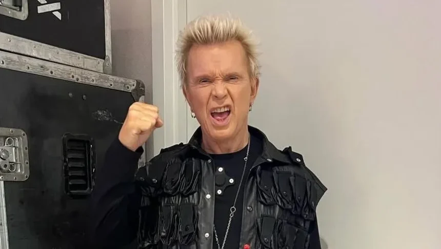 Billy Idol. Foto: Reprodução Instagram.