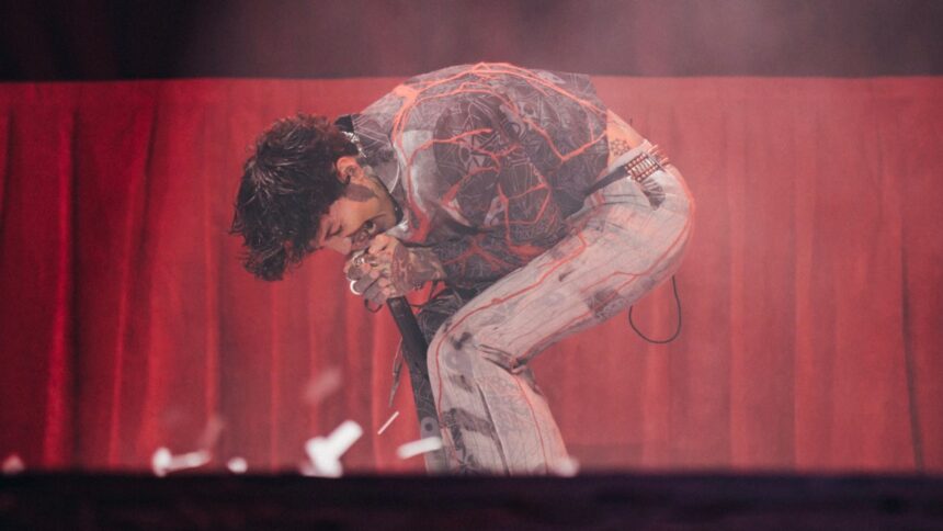 Bring Me The Horizon. Crédito: live at Reading 2025. Derek Bremner for NME.