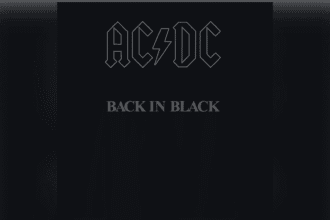 Capa do álbum Back In Black do AC/DC.