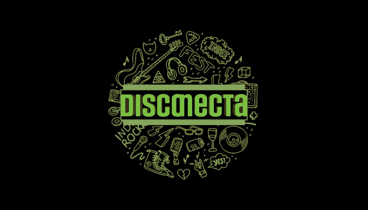 Logo Disconecta na Rádio.
