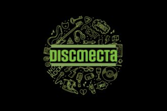 Logo Disconecta na Rádio.