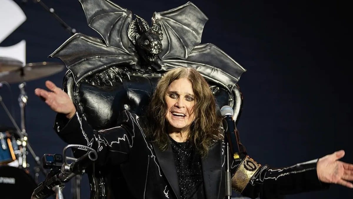 Ozzy Osbourne. Foto: Reprodução Instagram.