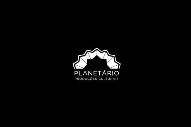 Logo Planetário Produções Culturais.