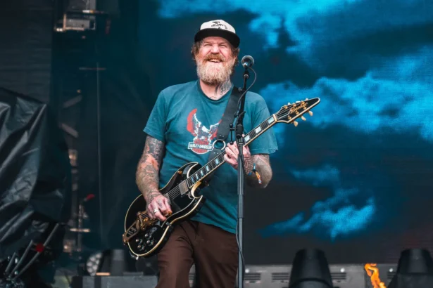 Brent Hinds/Mastodon. Foto: Stu Garneys.