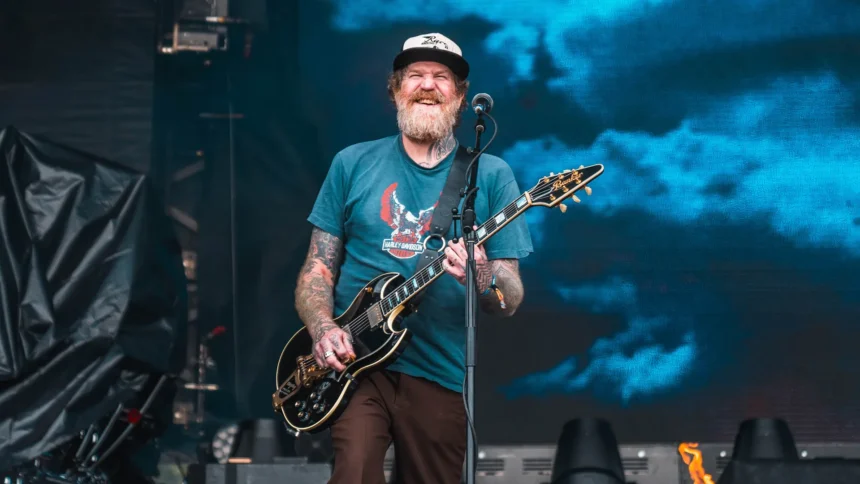 Brent Hinds/Mastodon. Foto: Stu Garneys.
