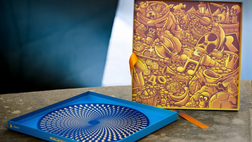 Box da Rare em celebração de 40 anos em vinil.