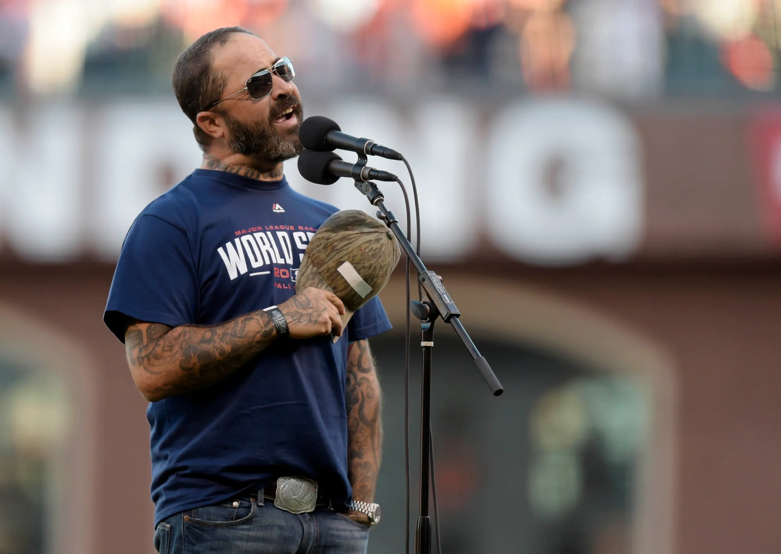 Aaron Lewis. Foto: Christopher Hanewinckel/Usa Today Sports.