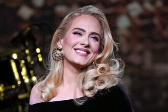 Adele. Crédito: Kevin Mazur/Getty Images.