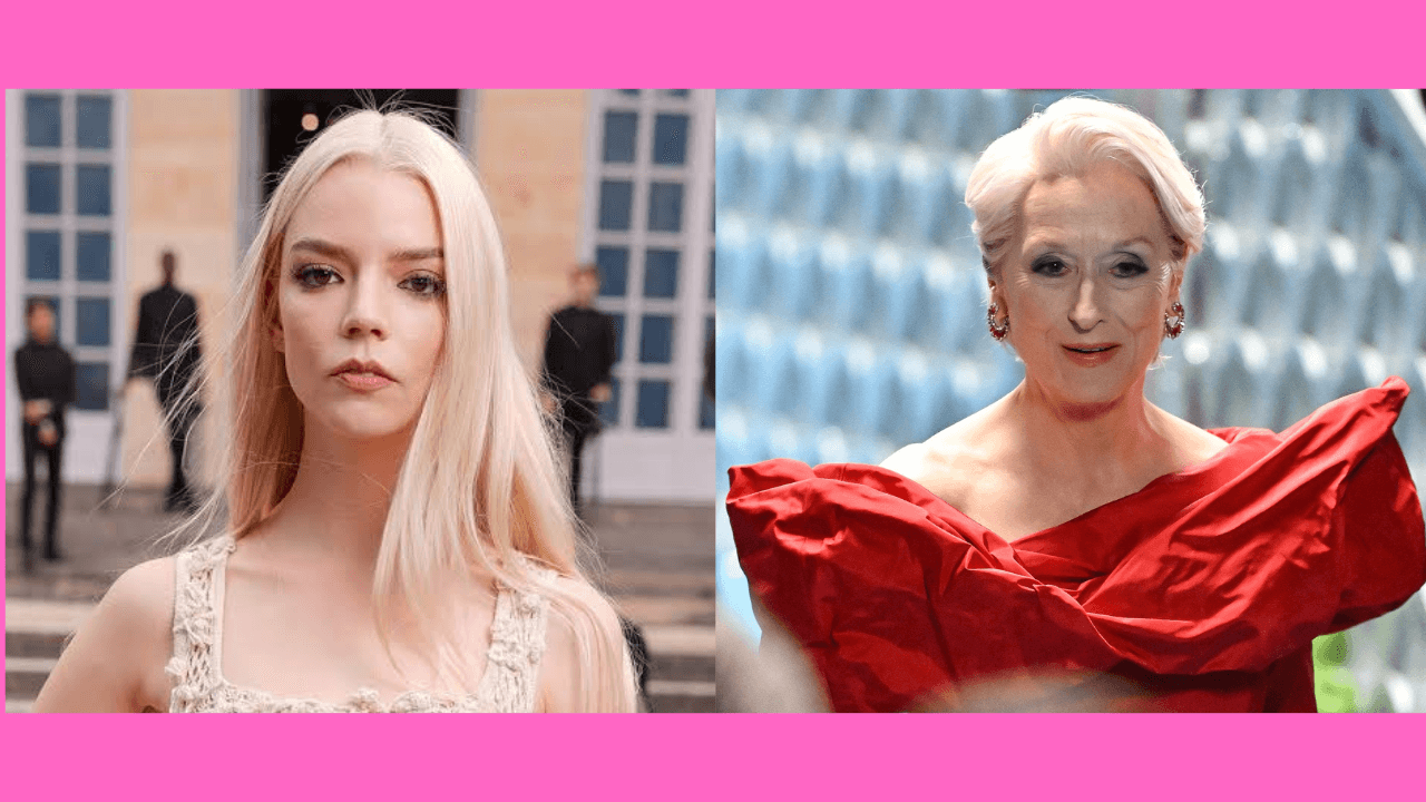Anya Taylor-Joy. Foto: Swan Gallet/WWD/Getty Images / Meryl Streep. Foto: James Devaney/GC Images.
